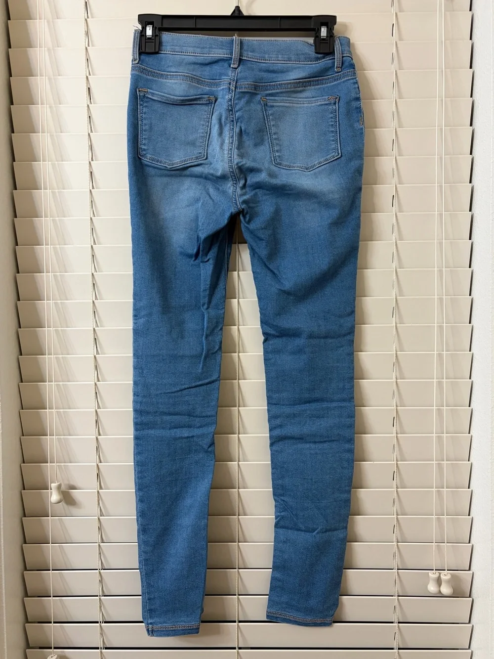 Old Navy Girls 14 Jeggings Blue Denim Stretch Skinny Jeans Kid Pants Medium-Wash